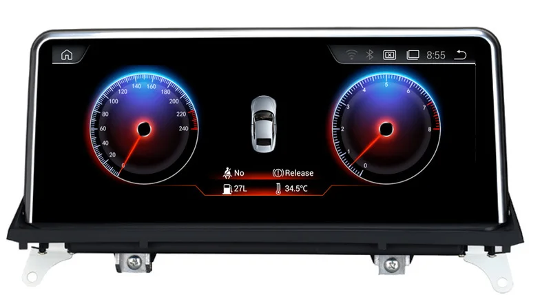 Discount 10.25" 2G RAM Android 7.1 Car Raido GPS for BMW X5 E70 (2007-2013)/BMW X6 E71(2007-2014) smart Car Multimedia Player BT wifi 2