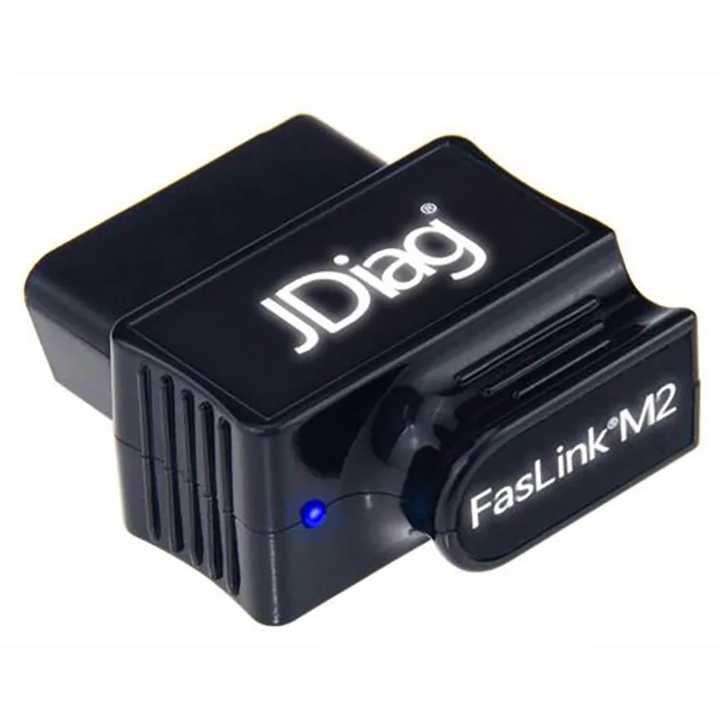 Original JDiag Faslink M2 Bluetooth 4.0 Bluedriver Blue Driver OBDII Car Diagnostic Tool for iPhoneAndroid