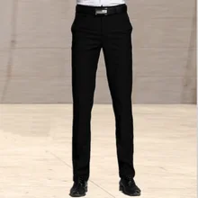 Новые мужские костюмные брюки размер 28-38 деловые офисные мужские брюки мужские черные Платье Брюки