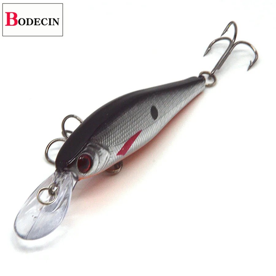 8PCS Artificial Lures For Fishing Supplies China Peche Minnow Wobbler Trolling Trolls Sea Fishing Tackle Plastics Trout Baits (4)