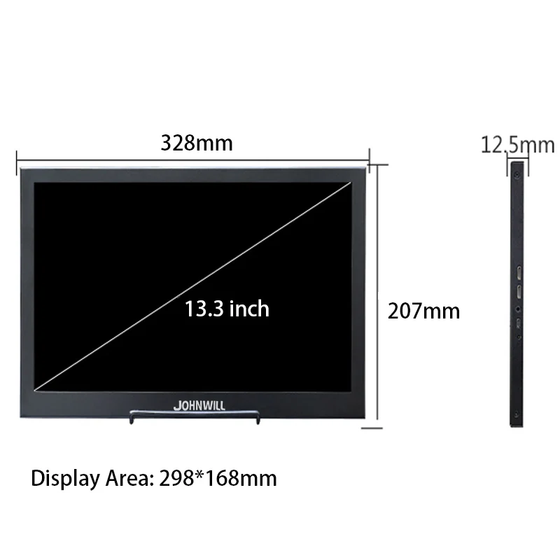13,3 дюймов/15,6 дюймов сенсорный экран ЖК-мониторы портативный hdmi для компьютера PS4 Xbox 360 ЖК-дисплей Raspberry Pi 3 B 2B