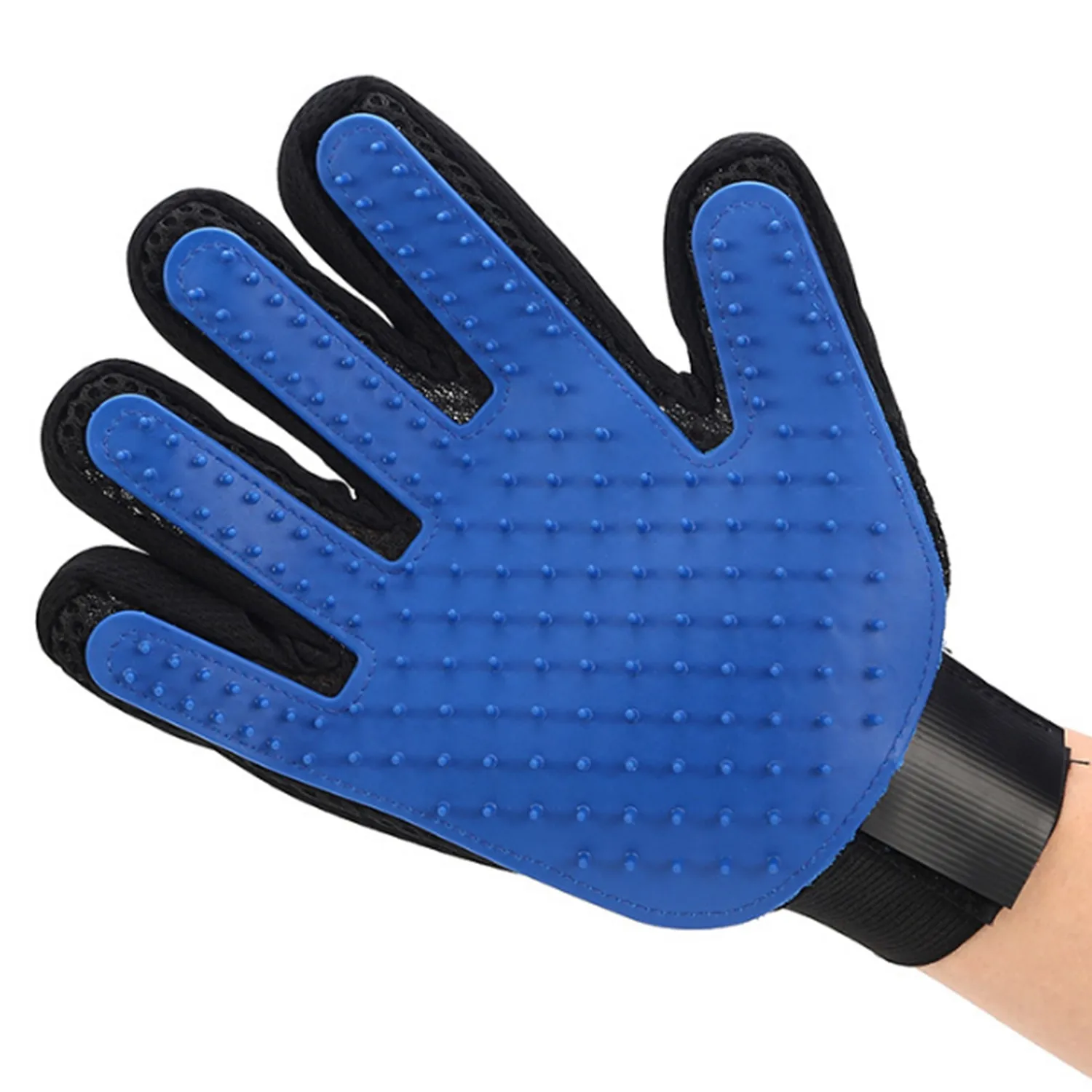 

Pet Grooming Glove Dog Hair Removal Mitts De-Shedding Brush Combs For Cat Dog Horse Massage Combs Pet Supplies Cat Accessoies