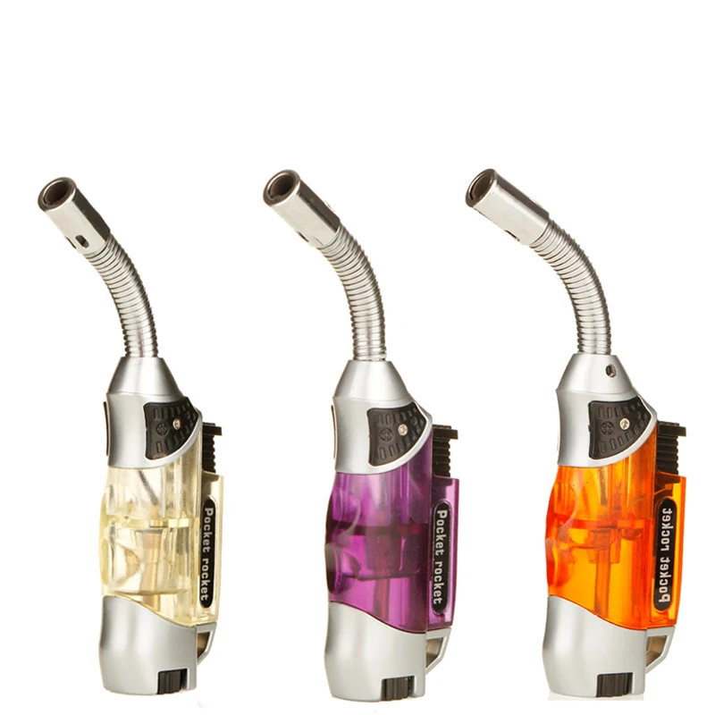 Compact Butane Jet Lighter cigarette cigar pipe accessories Mini BBQ