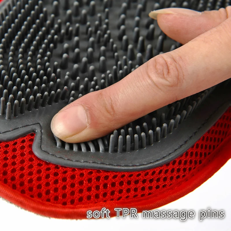 HOOPET Cat Pet Dog fur Grooming Groom Glove Mitt Brush Comb Massage Bath Brand New big dog wash tool Bubble maker HOOPET Cat Pet Dog fur Grooming Groom Glove Mitt Brush Comb Massage Bath Brand New big dog wash tool Bubble maker
