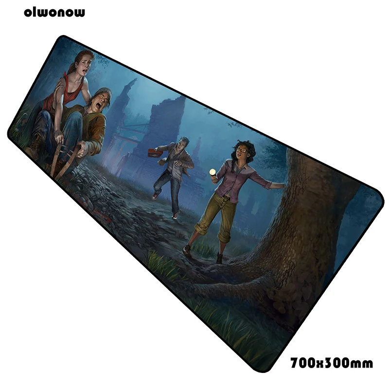 Dead by daylight коврик для мыши 700x300x3 мм яркая компьютерная мышь игровой мат геймпад пк xl игровой коврик для мыши офисный коврик для мыши