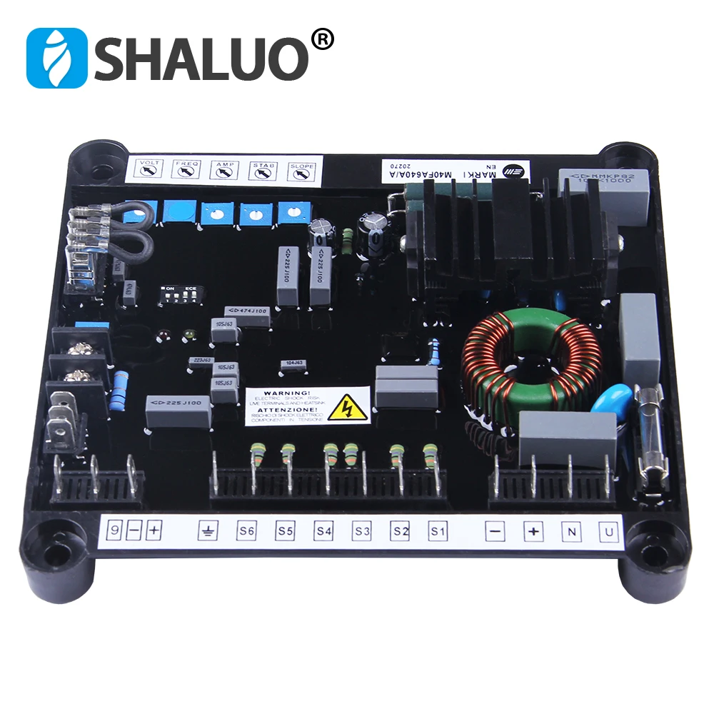 Бесщеточный дизельный генератор AC AVR M40FA640A Marki автоматические регуляторы