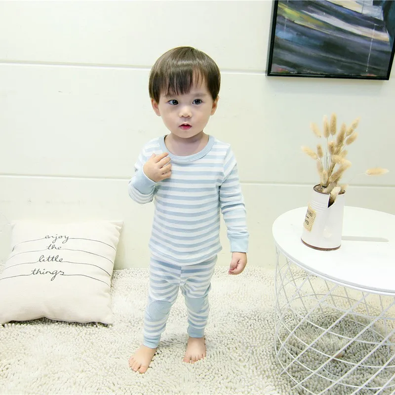 COOTELILI 2pcs Kids Girls Clothes Sets T-shirt + Pants 2pcs Sleepwear Sets Boys Sets 2018 Home Clothing For Children 80-120cm  (7)