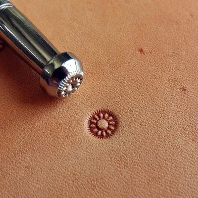 Diy Кожа Гравировка Инструменты ремесло сплав Металл инструменты цветок бутон