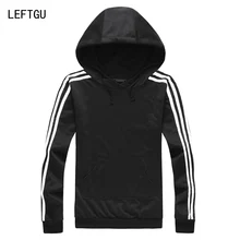 Männer Hoodies Frühling Casual männer Sweatshirts schwarz blau rot grün 4 farben Kapuzen striped kleidung