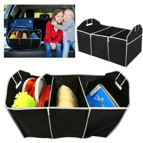 

2019 New Car Trunk Organizer Collapsible Folding Caddy Car Truck Auto Storage Bins 3 color