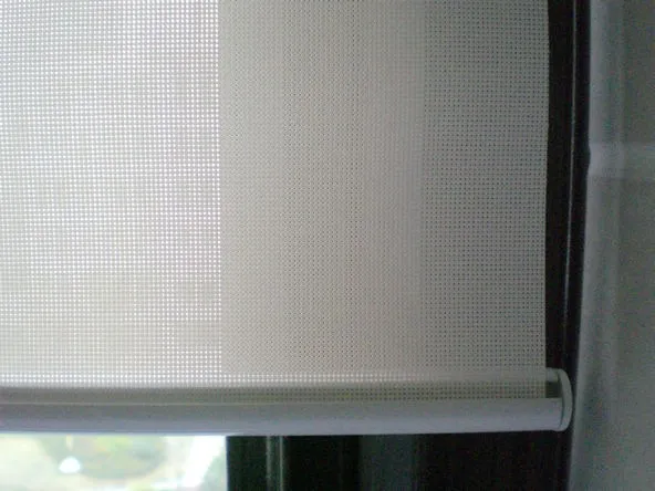 Полупрозрачные рулонные солнцезащитные шторы в белом 35% полиэстер 65% ПВХ оконные шторы для кухни балкона Индивидуальный размер
