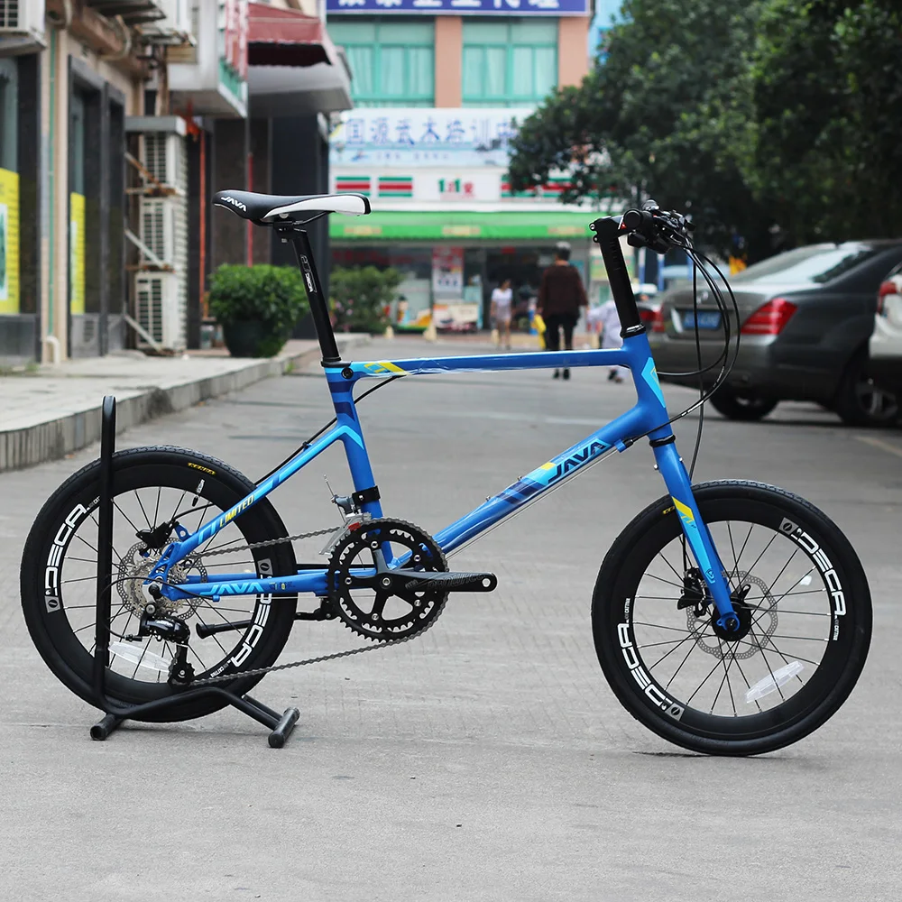 Flash Deal JAVA LIMIITED CL 20" Minivelo Bike Hydraulic Disc Brake Uniex High Quality Urban 406 City Mini velo Bicycle 18 Speed Blue 1 Flash Deal JAVA LIMIITED CL 20" Minivelo Bike Hydraulic Disc Brake Uniex High Quality Urban 406 City Mini velo Bicycle 18 Speed Blue 1