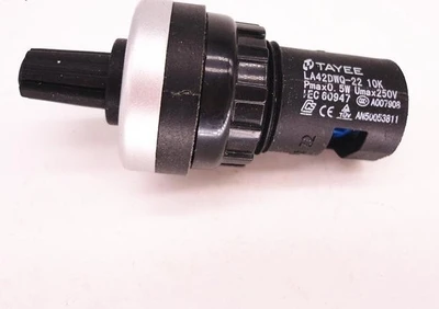 

LA42DWQ-22 22mm 1K 2K 5K 10K Ohm Variable Speed Drive Potentiometer