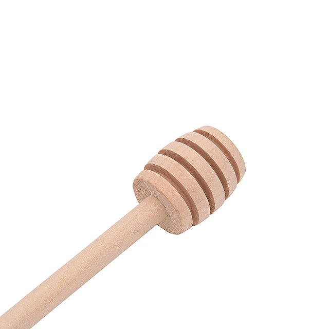 Dlkklb 1 Pc Mézes Keverő Bár Méhész Szerszámok Fa Fröccsenő Rudat Rúd Kalapács Kellékek - Image 4