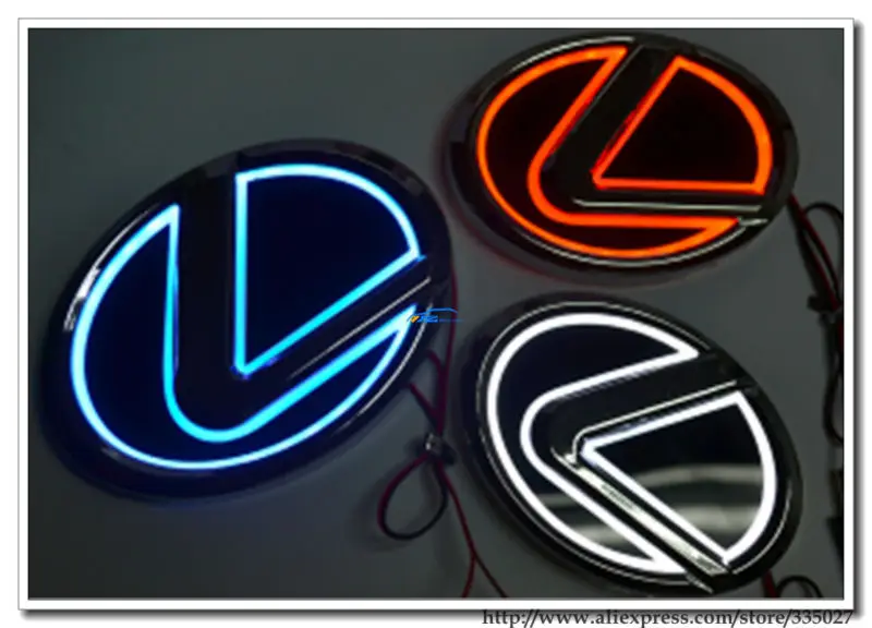 5D car rear front badge brand logo/emblem trunk light for ...
