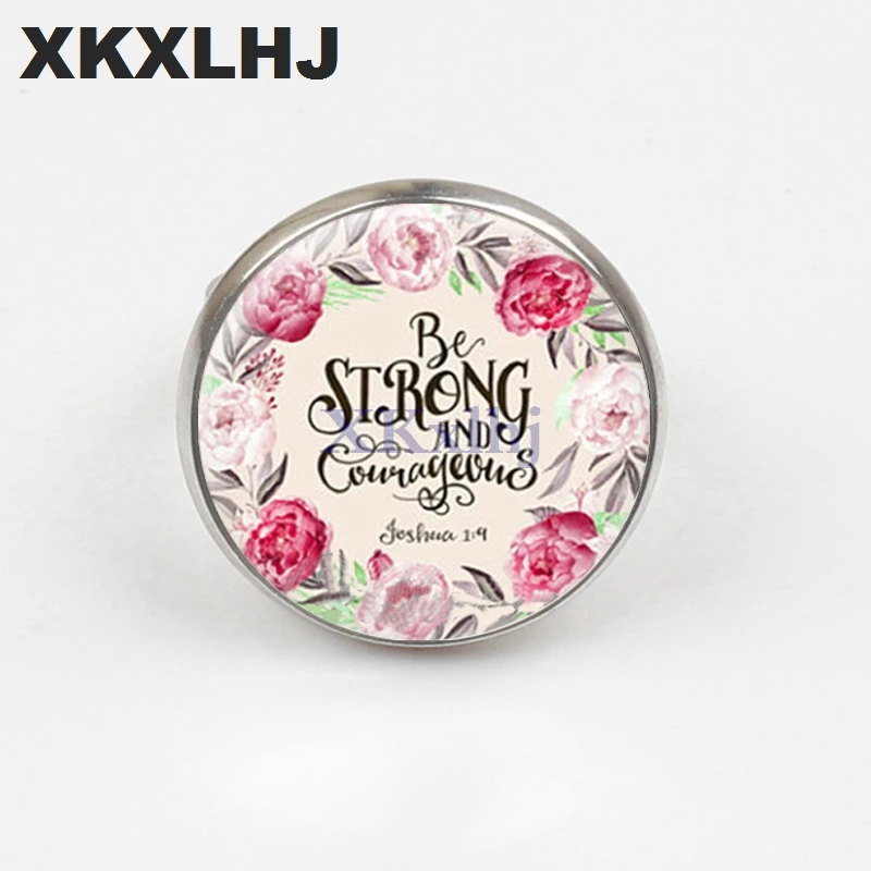 

XKXLHJ Bible Scripture Bible Ring for Female Male Christian Faith Jewelry Party Gift