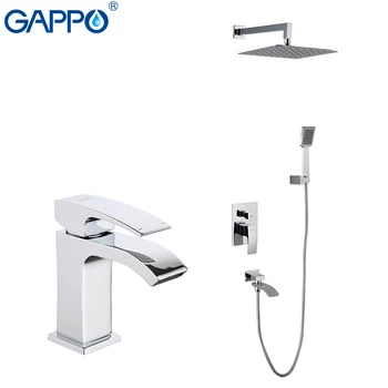 

GAPPO Basin Faucets basin sink tap water mixer shower faucet bath tub mixer rain shower torneira do chuveiro