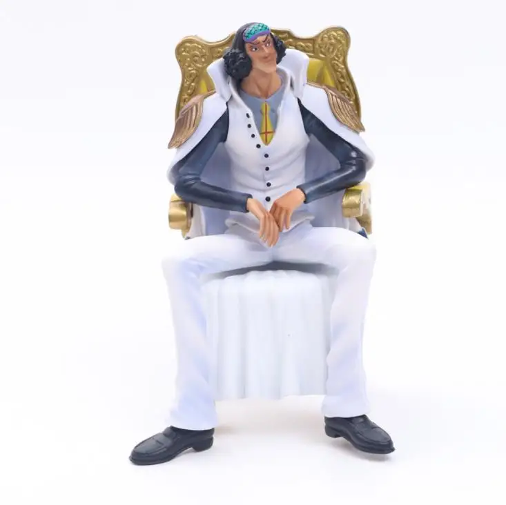 

Anime ONE PIECE Navy Senior General Kuzan Borsalino Sakazuki Action Figure PVC Model Collectible Toy With Box 16cm