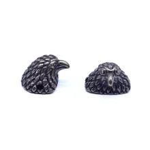 

10 pcs/lot New Arrival Animal Style Bracelet Accessories Eagle head Beads for Jewelry Making DIY Components Wholesale