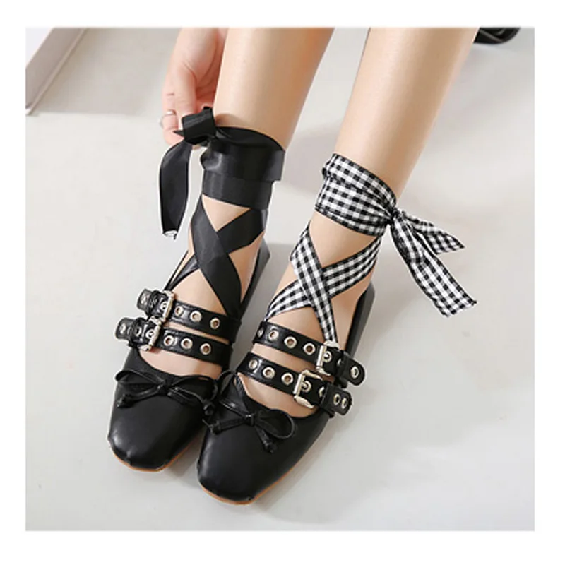 glove ballet flats