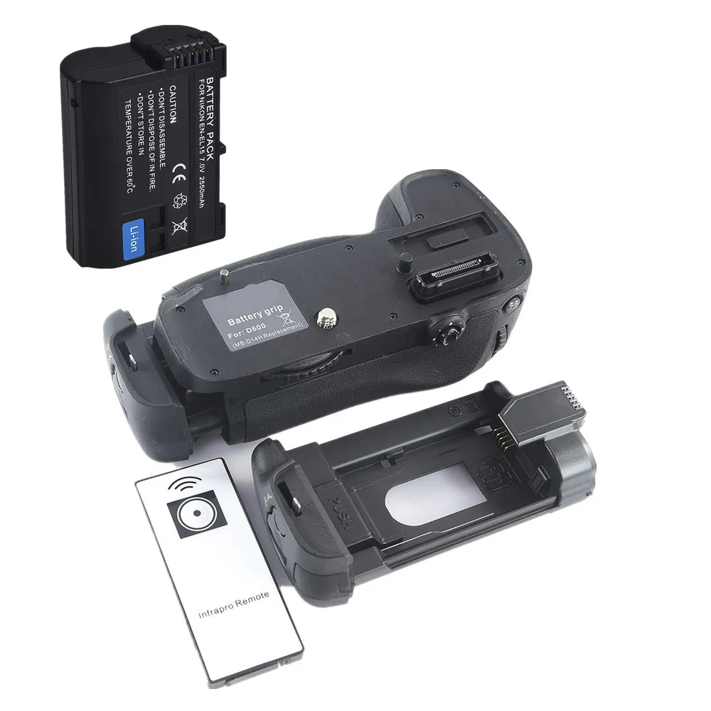 Battery Grip For Nikon D600 D610 DSLR SLR Camera as MB D14 MBD14 with