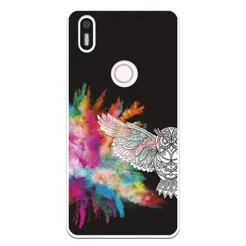 

Stand case costume drawing Owl WP006 for BQ Aquaris X5 Plus