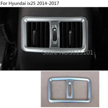

Car Styling Garnish Cover Trim Rear Upside Air Conditioning Outlet Vent Panel 1pcs For Hyundai Creta IX25 2014 2015 2016 2017
