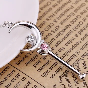 

Sailor Moon Necklace Anime Necklaces & Pendants Jewelry Women Girl Cosplay Accessories Figure Gift Statement Necklaces