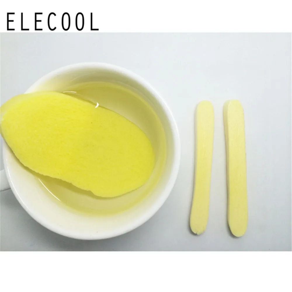 ELECOOL, 12 шт., косметический спонж для сдавливания, очищающая губка для тела, лица, очищающая, для умывания, для удаления макияжа, губка для отшелушивания