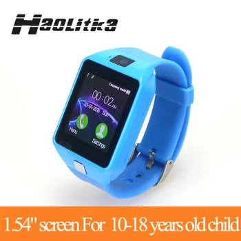 Actualizado DZ10 DZ09 Reloj Inteligente de Pantalla TÃ¡ctil Apoyo TF Tarjeta SIM NiÃ±os Kid regalo MuÃ±eca Smartwatch Para IOS Android smartphone