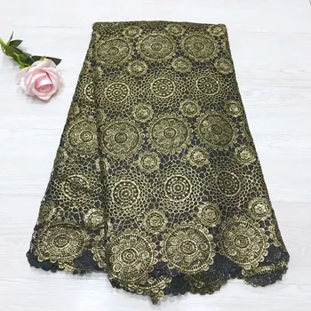 

2019 Water soluble lace fabric Swiss voile lace for wedding,African lace fabric High Quality 3 d flowers french lace fabric
