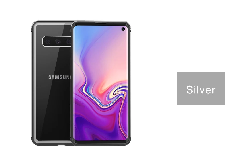 Для samsung Galaxy S10 S10 плюс S10e чехол Love Mei закаленное Стекло крышка с металльном краем противоударный чехол для samsung S10 S10+ чехол