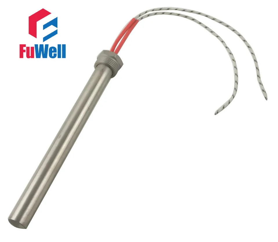 304 Stainless Steel Threaded Single End Heating Tube Cartridge Heater
