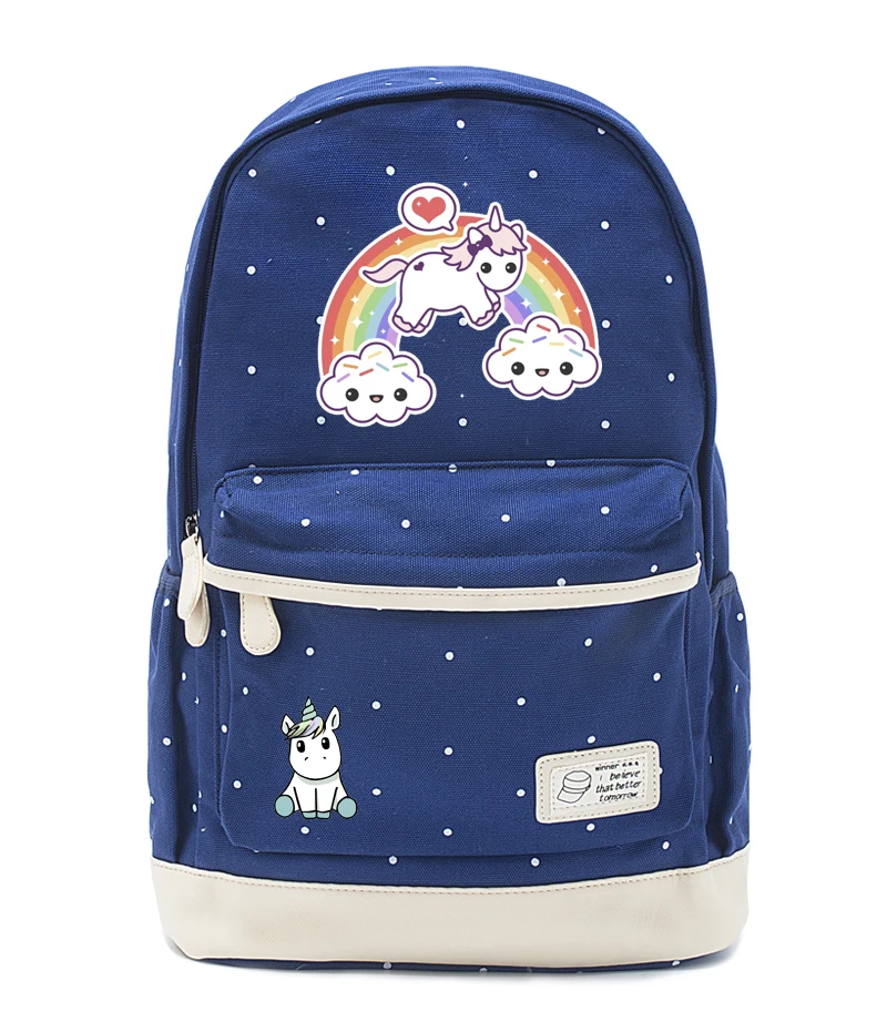 Unicorn Printing Waterproof Backpacks -Unicorn Fashion HTB1ru68vRjTBKNjSZFuq6z0HFXaN