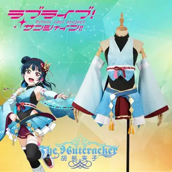 

Anime LoveLive!Sunshine Tsushima Yoshiko Cosplay Costumes Rally Racing Activity Card Uniform For Female Role Play Prop Clothing