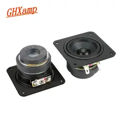 GHXAMP 2 дюймов полный спектр Динамик 4ohm 6 Вт Hi-Fi Bluetooth Динамик DIY двойной магнитной Динамик резиновый край для 2,1 спутникового телевидения 2 шт