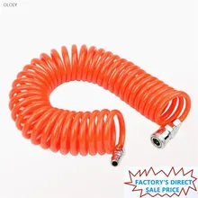 

Air Compressor Hose Polyurethane With Pneumatic Components Spring Tube Portable Coupler outside*inside diameter 6/9/12/15M