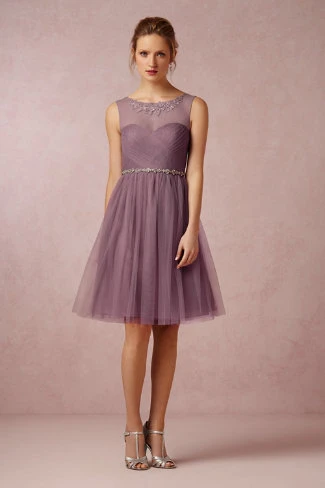 mauve junior bridesmaid dresses