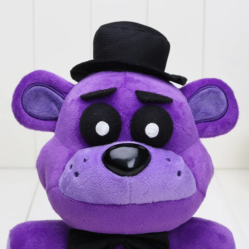 10 шт./лот 25 см 14 FNAF Five Nights At Freddy's плюшевые игрушки кошмар Фиолетовый медведь Freddy