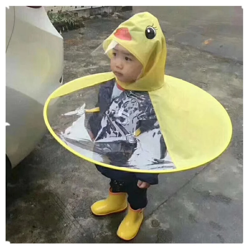 funny rain hat
