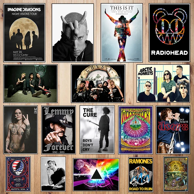 Best Price Rock band music Series 2 Coated paper poster Office Gift Room Dining Home Decor wall sticker Design Best Price Rock band music Series 2 Coated paper poster Office Gift Room Dining Home Decor wall sticker Design