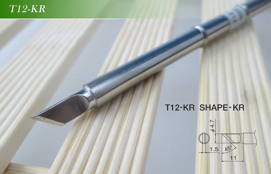 5 шт. серии K T12-K T12-KU T12-KF T12-KL T12-KR припой советы для паяльная станция FX-951 FX-952