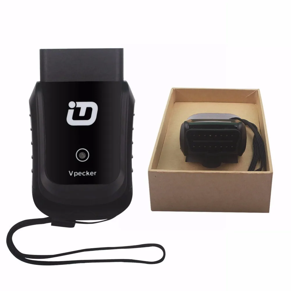 Автомобильный сканер Vpecker EasyDiag v8 5 Wifi/Bluetooth OBDII 16 контактный разъем полная система