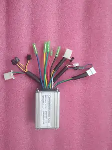 24 V/36 V 250W 15A с бесщеточным двигателем постоянного тока синусоидальной волны, фара для электровелосипеда в Ступица колеса для электрического велосипеда мотор контроллер правой кнопкой мыши - изображение
