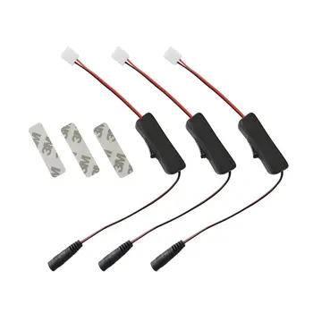 

2835 3528 LED Strip Light Inline on off Switch Dc Power Adapter Connector,No Need Welding, 3 Packed ST328