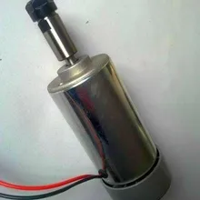 CNC DC12-48V ER11-400W мотор шпинделя с воздушным охлаждением для гравировального Станка маршрутизатора