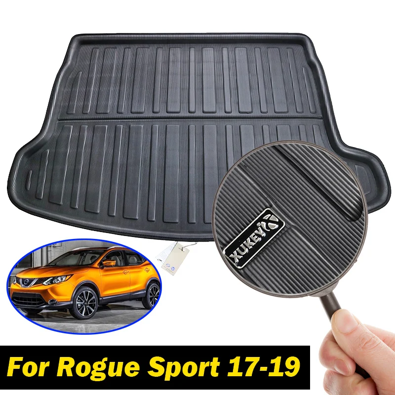 Коврик для багажника поднос Nissan Rogue Sport J11 2017 2018 2019 задний багажник напольный