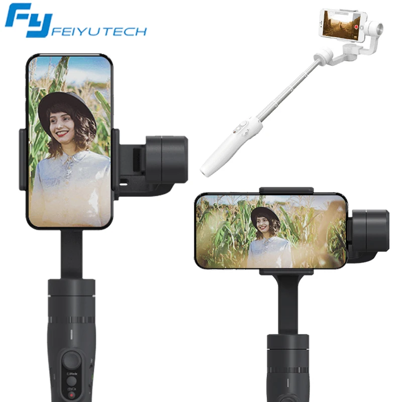  Feiyu Vimble 2 Extendable Handheld 3-Axis Gimbal Video Stabilizer for iPhone Samsung Gopro Xiaomi y