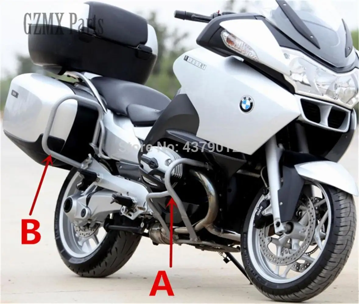 Высокое качество мотоцикл стороне коробки защита двигателя бампер безопасности шоссе Авария Бар для BMW R 1200 RT R1200 RT R1200RT 2005-2013