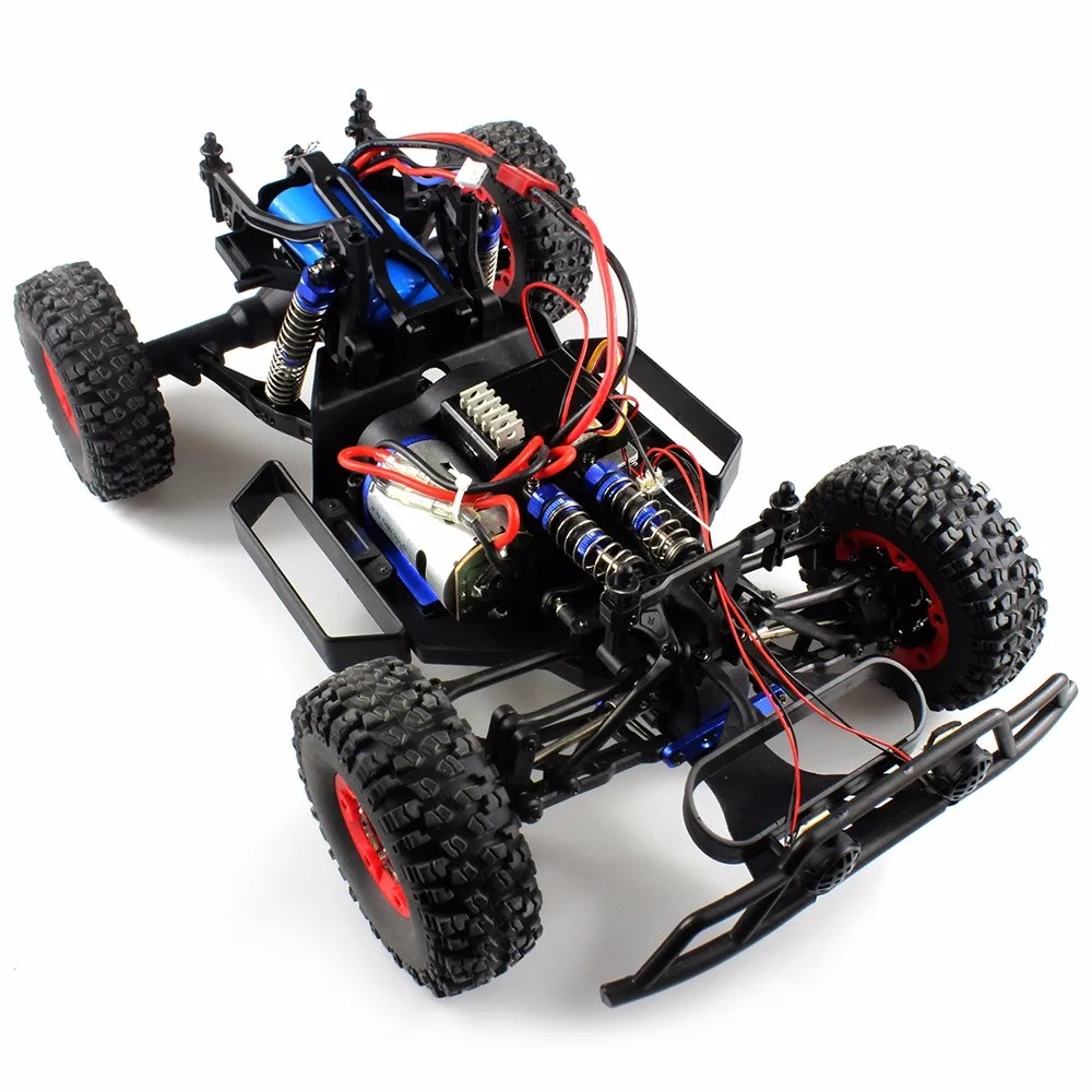 Модернизированный WLtoys 1/12 большой 12423 высокоскоростной 2,4G 4WD гусеничный RC высокоскоростной гоночный автомобиль 1:12 четырехколесный альпинистский автомобиль